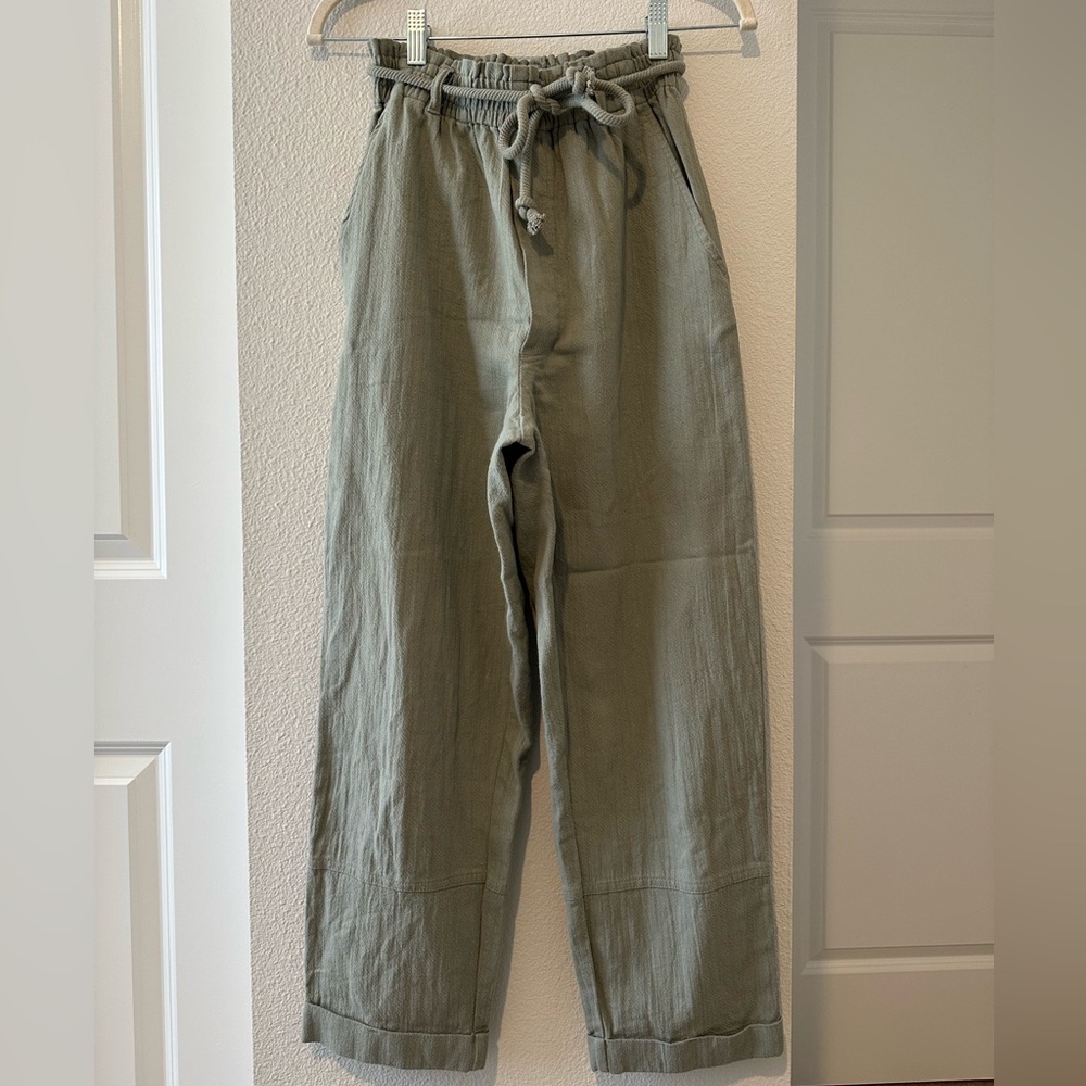Gentle Fawn High Rise Pull On Barrel Pant